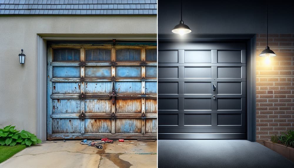 Garage door work in Billerica