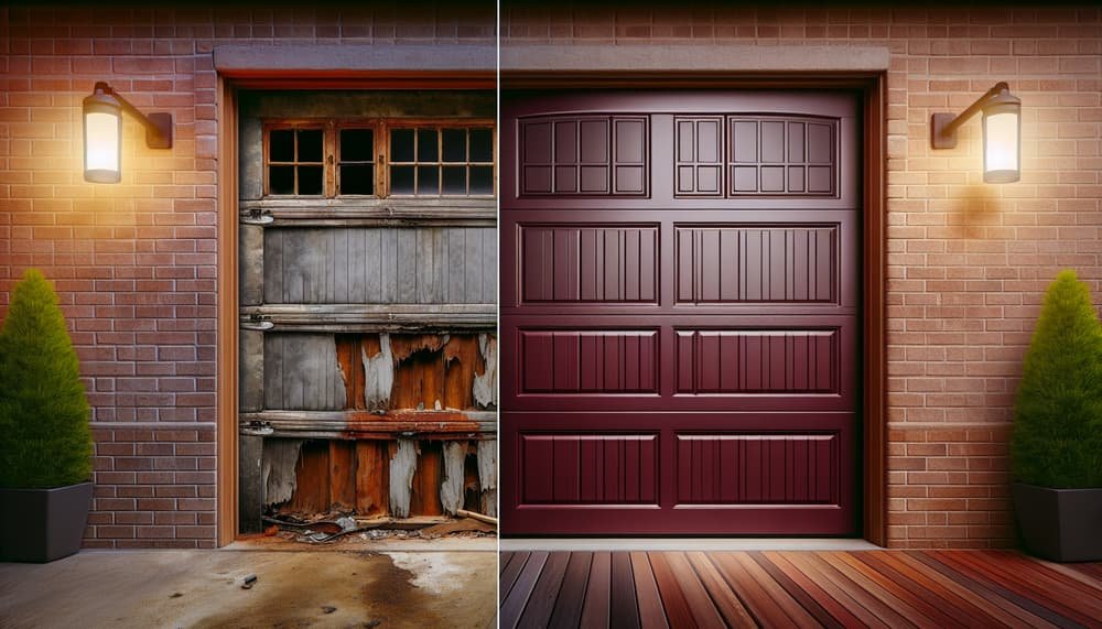 Garage door work in Tyngsborough