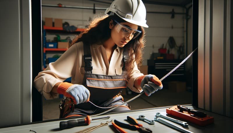 Garage Door Cable Repair in Windham