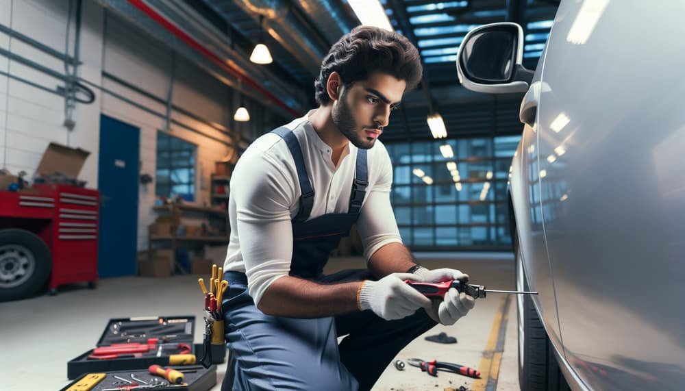 Garage door work in Acton