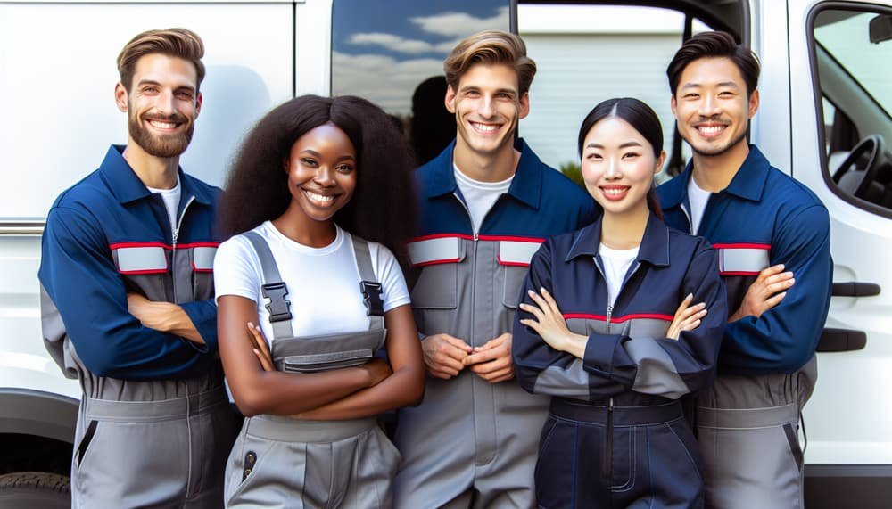 Professional garage door team in Westford