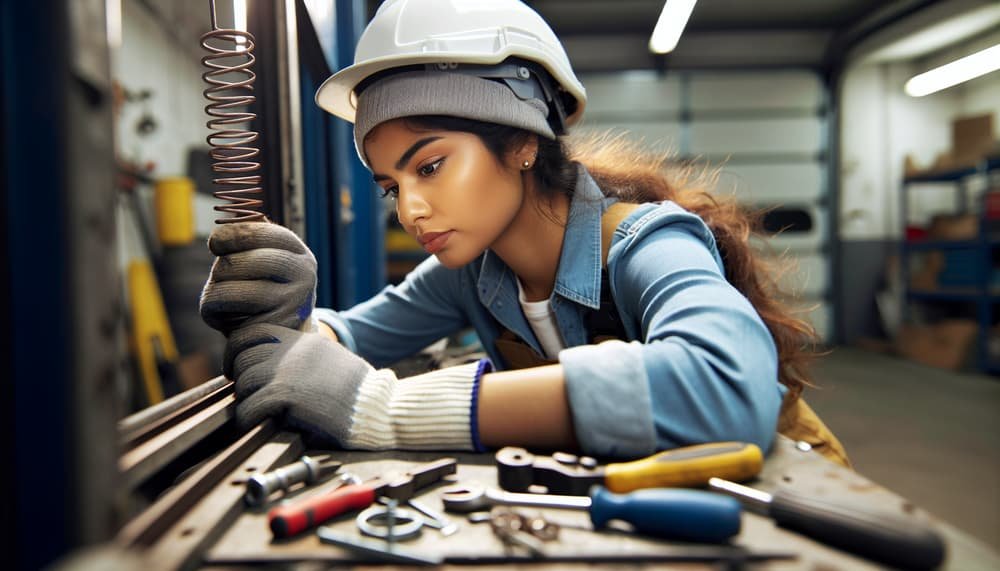 Garage door work in Lunenburg