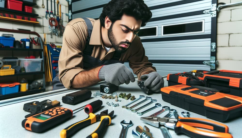 Garage door work in Acton